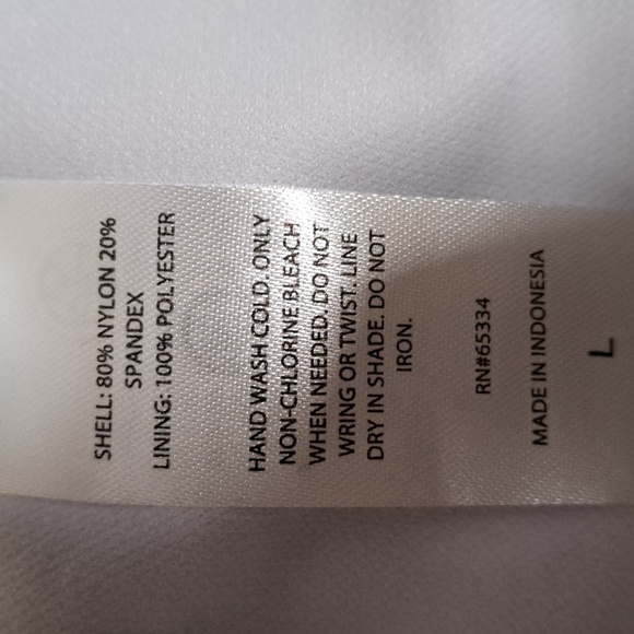 Salt & Cove Calm Palms Printed Hipster Bikini Swim Bottoms L - Picture 7 of 10